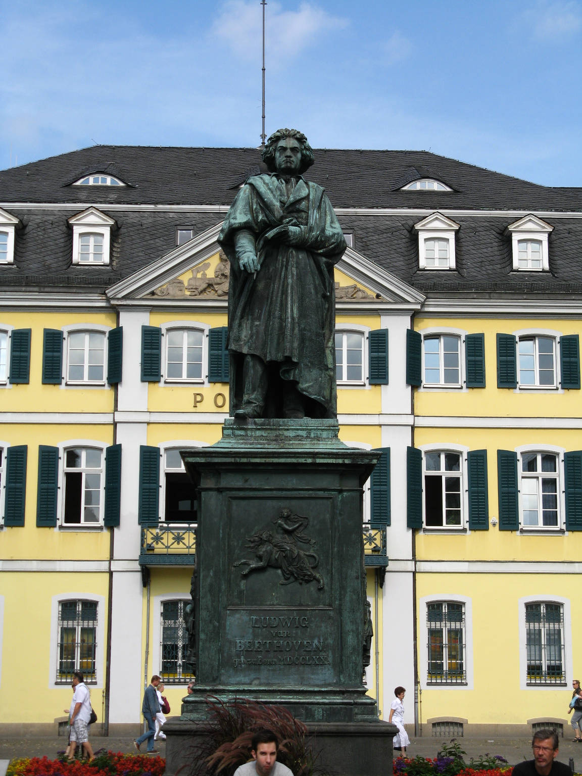 Beethoven's statue